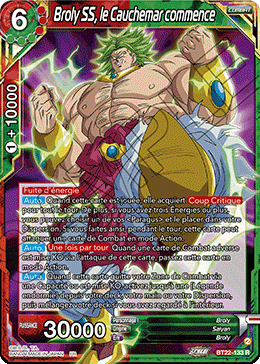 Broly SS, le Cauchemar commence