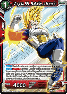 Vegeta SS, Bataille acharnée