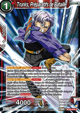 Trunks, Préparatifs de Bataille