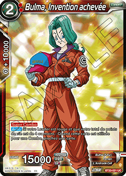 Bulma, Invention achevée