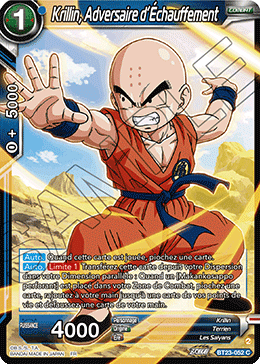 Krillin, Adversaire d’Échauffement