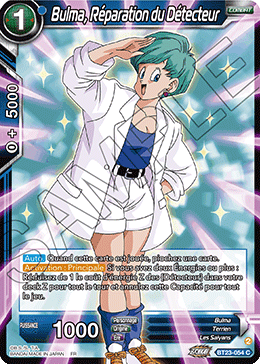 Bulma, Réparation du Détecteur