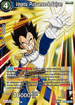 Vegeta, Puissance de Saiyan