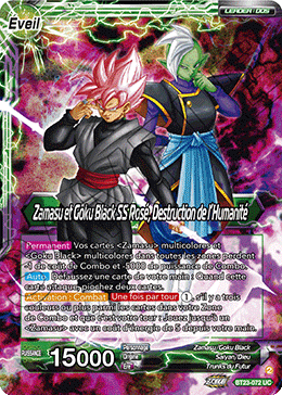 Zamasu et Goku Black SS Rosé, Destruction de l’Humanité