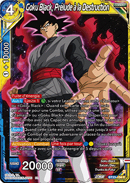 Goku Black, Prélude à la Destruction