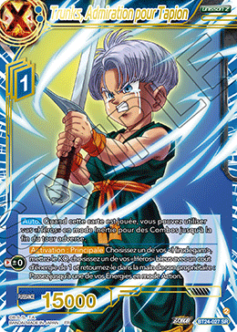 Trunks, Admiration pour Tapion