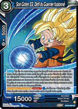 Son Goten SS, Défi du Guerrier fusionné