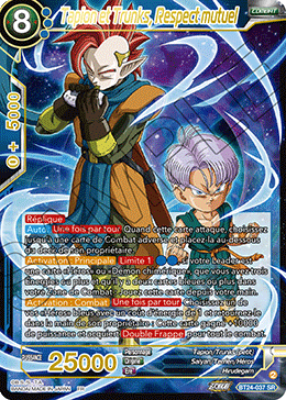 Tapion et Trunks, Respect mutuel