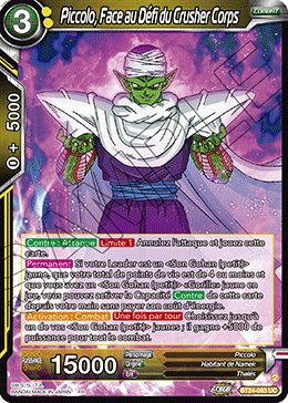 Piccolo, Face au Défi du Crusher Corps