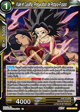 Kale et Caulifla, Préparation de Potara-Fusion