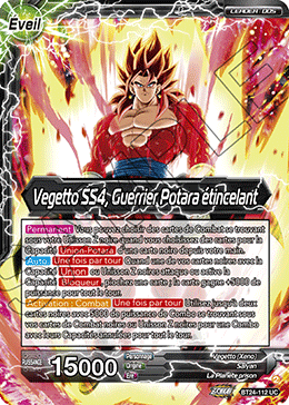 Vegetto SS4, Guerrier Potara étincelant