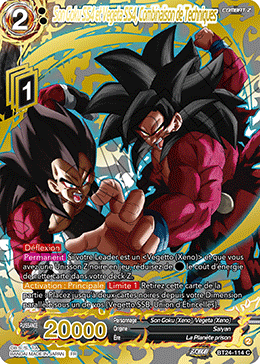 Son Goku SS4 et Vegeta SS4, Combinaison de Techniques