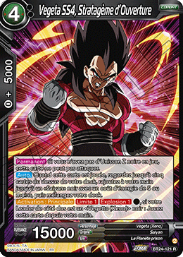 Vegeta SS4, Stratagème d’Ouverture