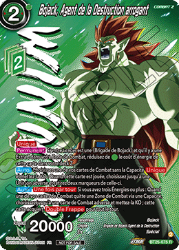 Bojack, Agent de la Destruction arrogant