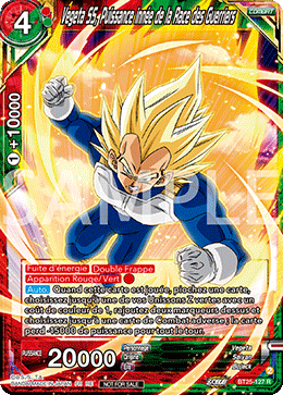 Vegeta SS, Puissance innée de la Race des Guerriers