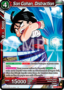 Son Gohan, Distraction