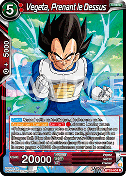 Vegeta, Prenant le Dessus