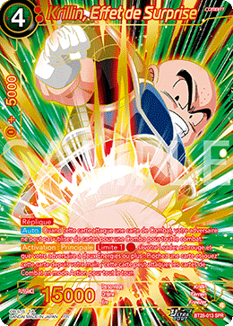 Krillin, Effet de Surprise