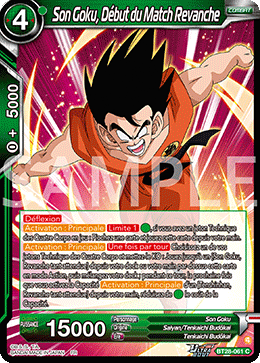 Son Goku, Début du Match Revanche