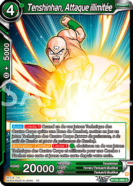 Tenshinhan, Attaque illimitée