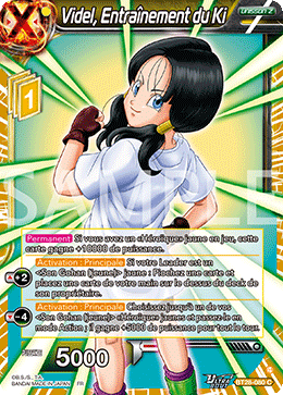 Videl, Entraînement du Ki