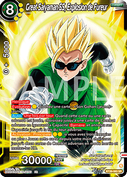 Great Saiyaman SS, Explosion de Fureur