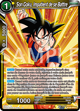 Son Goku, Impatient de se Battre