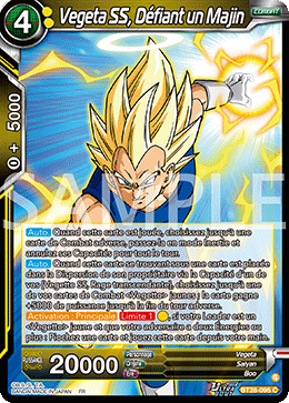 Vegeta SS, Défiant un Majin