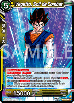 Vegetto, Soif de Combat