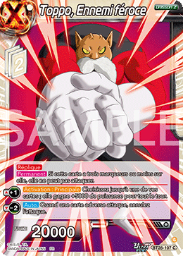 Toppo, Ennemi féroce