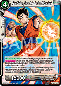 Son Gohan, Sens de la Justice débordant