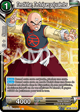 Tenshinhan, Techniques polyvalentes