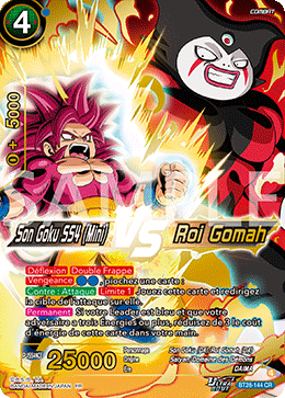 Son Goku SS4 (Mini) VS Roi Gomah