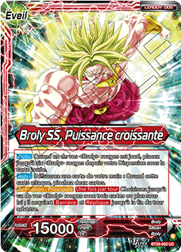 Broly SS, Puissance croissante