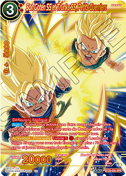 Son Goten SS et Trunks SS, Petits Guerriers