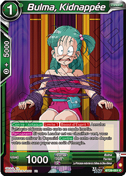 Bulma, Kidnappée