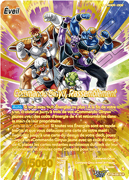Commando Ginyu, Rassemblement