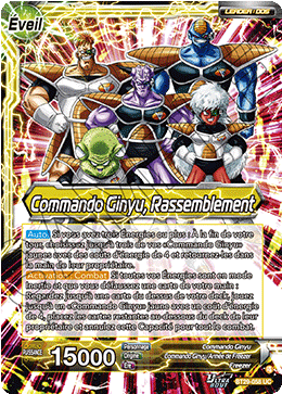 Commando Ginyu, Rassemblement