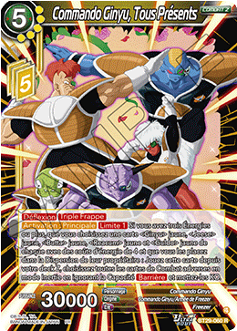 Commando Ginyu, Tous Présents