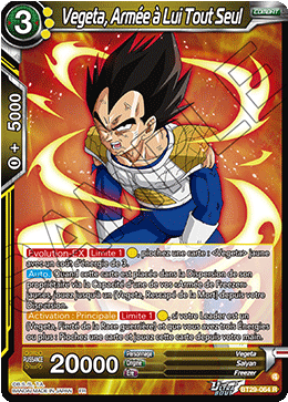 Vegeta, Armée à Lui Tout Seul