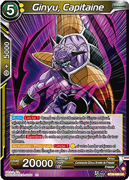Ginyu, Capitaine