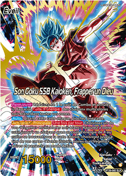 Son Goku SSB Kaioken, Frapper un Dieu