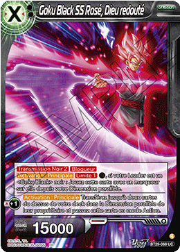 Goku Black SS Rosé, Dieu redouté