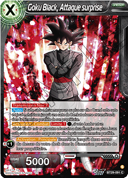 Goku Black, Attaque surprise