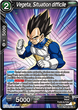 Vegeta, Situation difficile