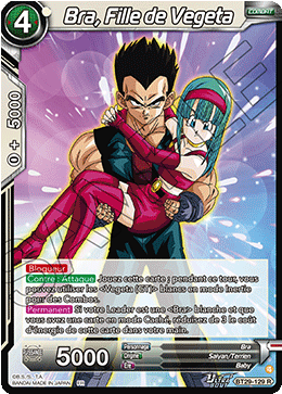 Bra, Fille de Vegeta