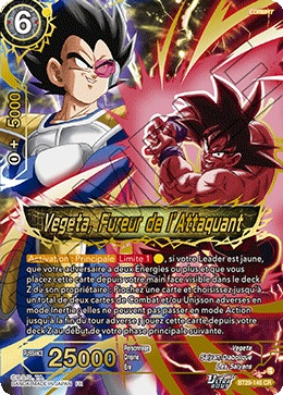 Vegeta, Fureur de l’Attaquant
