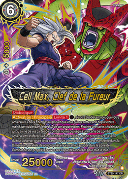Cell Max, Clef de la Fureur