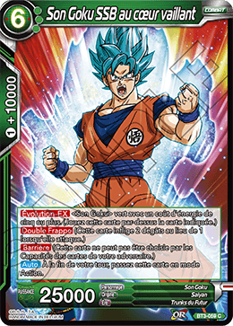 Son Goku SSB au cœur vaillant