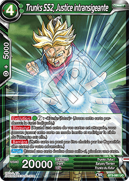 Trunks SS2, Justice intransigeante